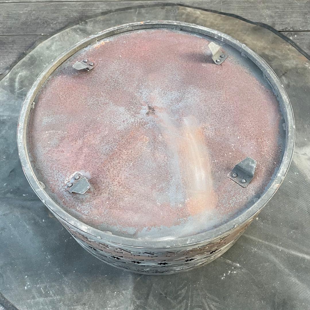 焚き火台　ナバホ柄