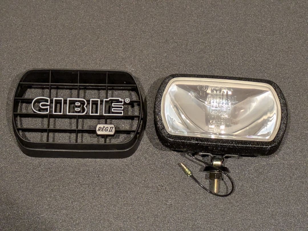 美品！CIBIEレグⅡ　未使用箱付き　スポット　旧車に