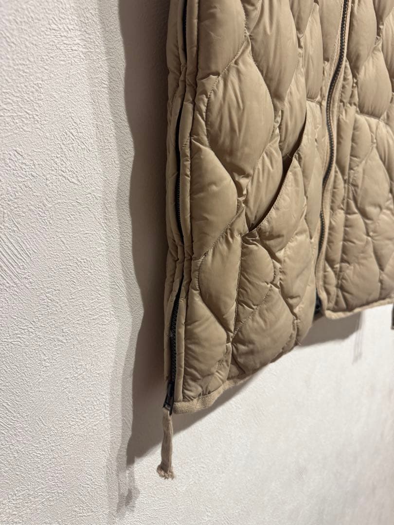 美品 TAION ダウンベスト XLサイズ ダブルジップ