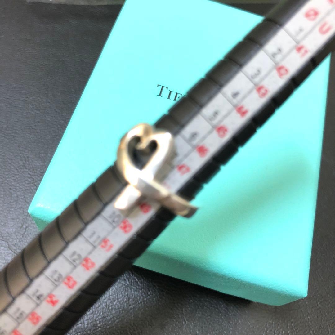 最終価格❗️TIFFANY&Co ティファニー　ラビングハートシルバーリング