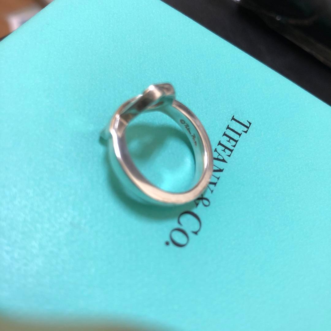 最終価格❗️TIFFANY&Co ティファニー　ラビングハートシルバーリング