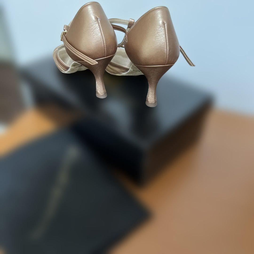 ケント　社交ダンス　ラテンシューズ　21.5 7センチヒール