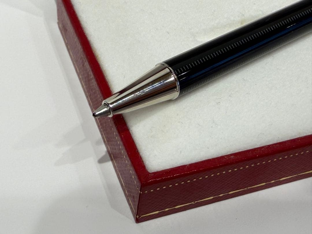 【期間限定値下げ】Cartier 黒 メタルボールペン 専用ケース付き