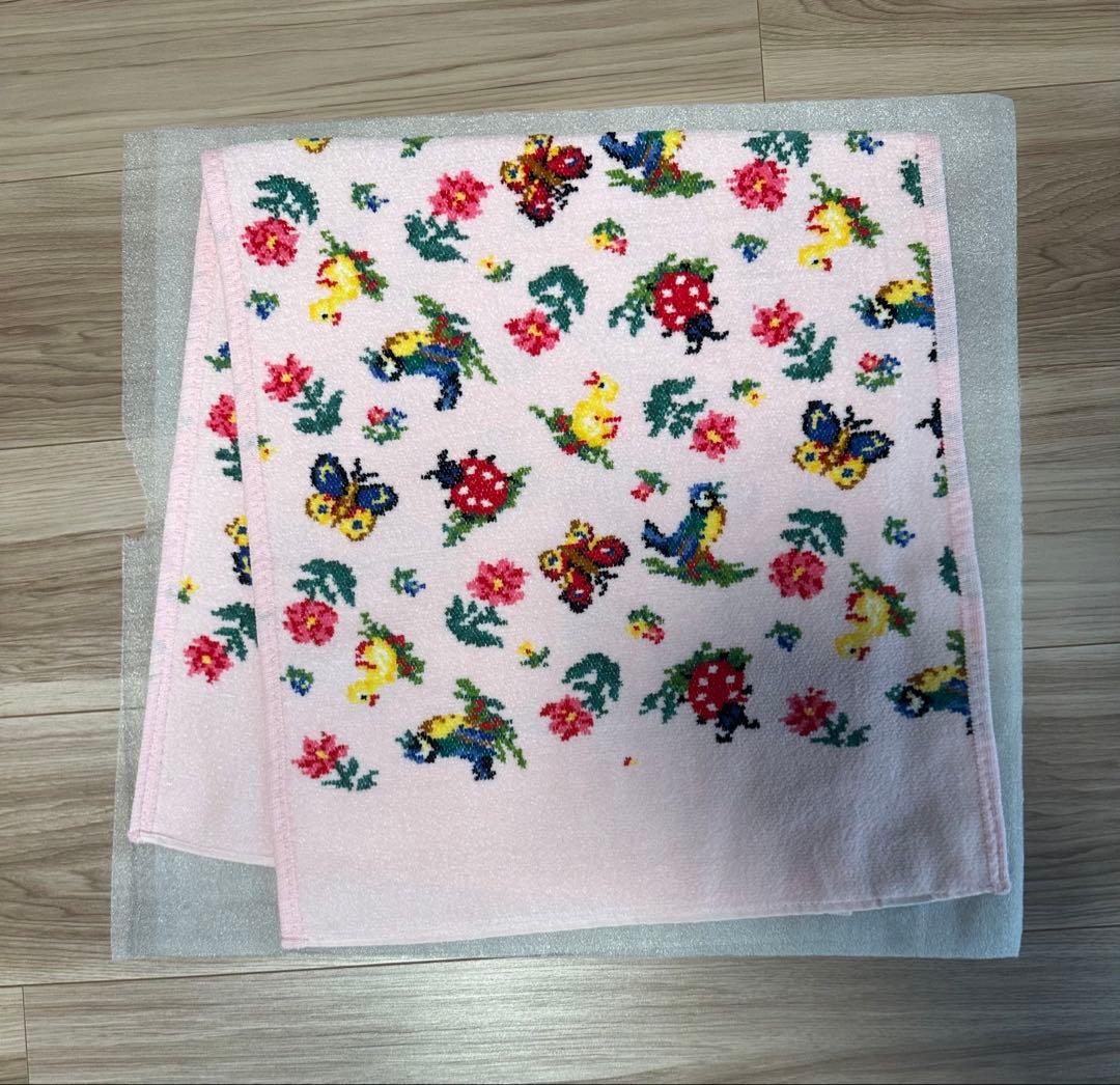 値下げFEILER未使用品フェイラーハイジハンドタオルペールピンク37✖️80cm