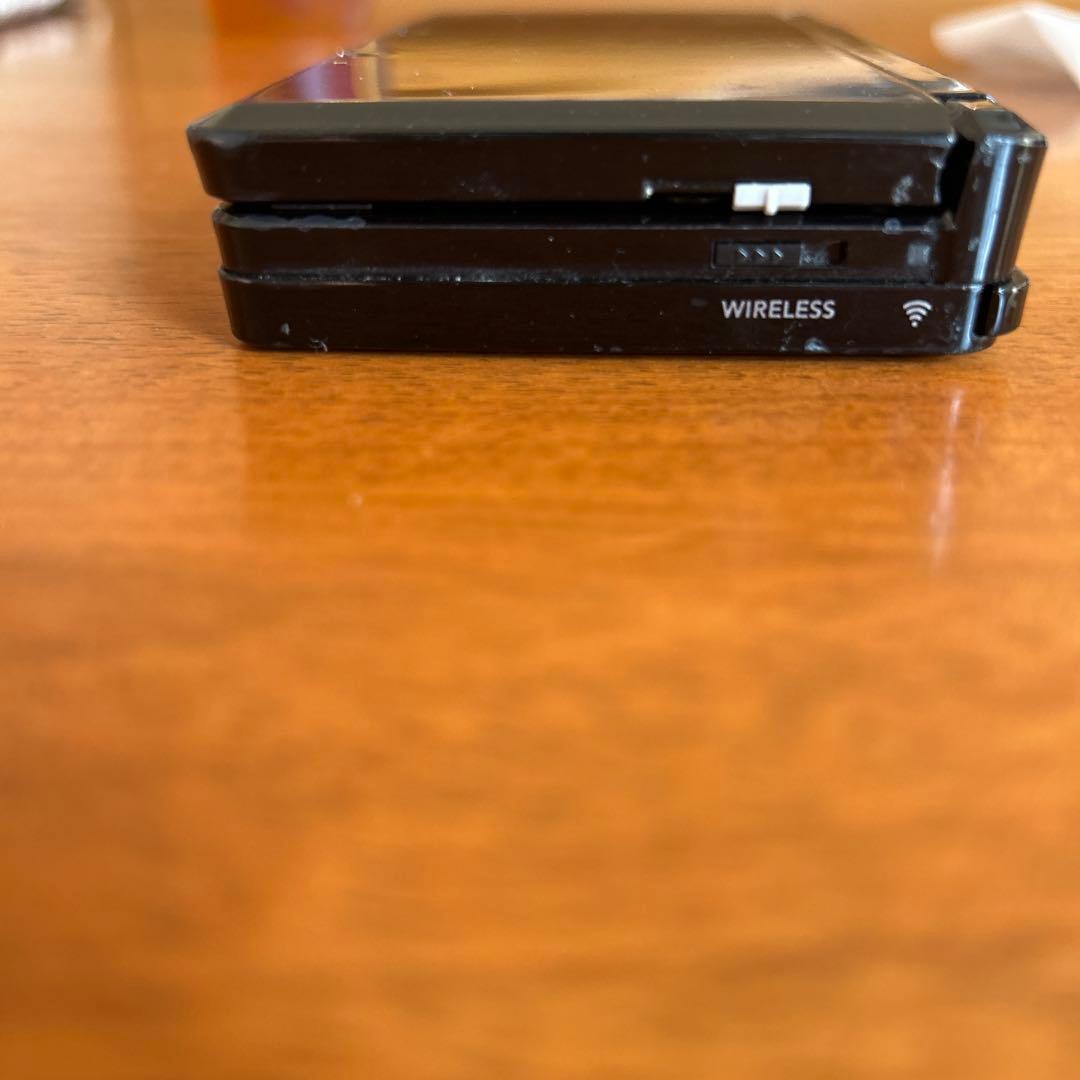 【動作確認済み】Nintendo 任天堂 3DS 本体 クリアブラック ソフト付