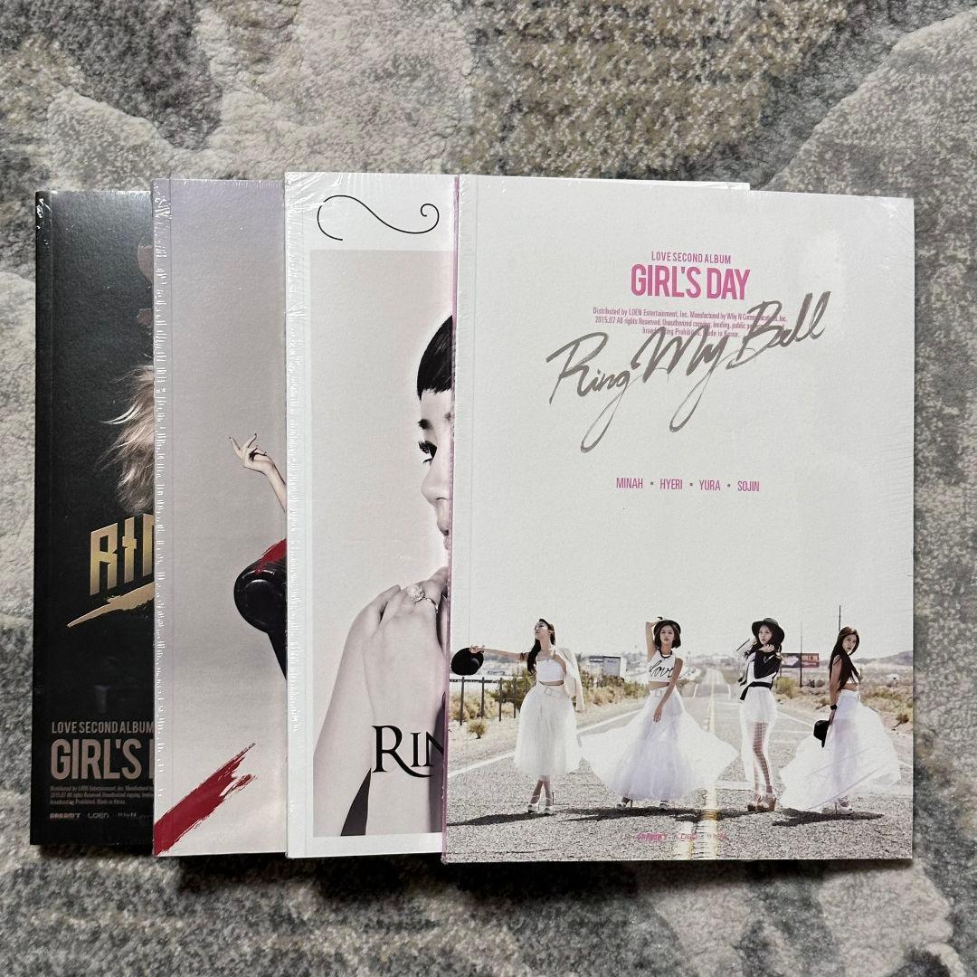 新品未開封 GIRL'S DAY LOVE SECOND ALBUM 4点セット