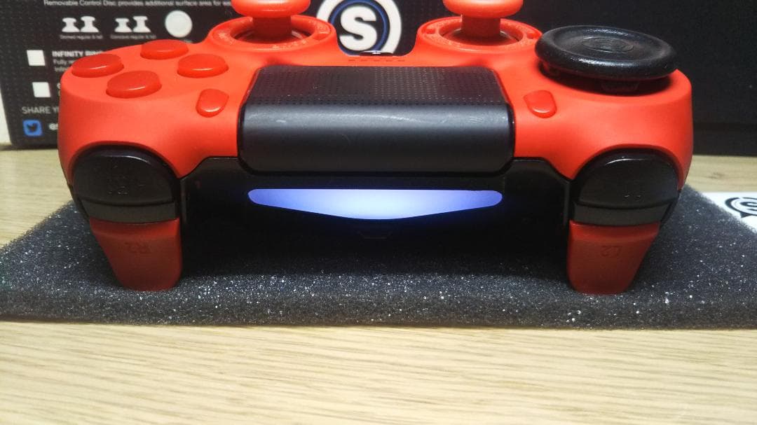 使用少 SCUF INFINITY 4PS PRO フルカスタム 赤&黒
