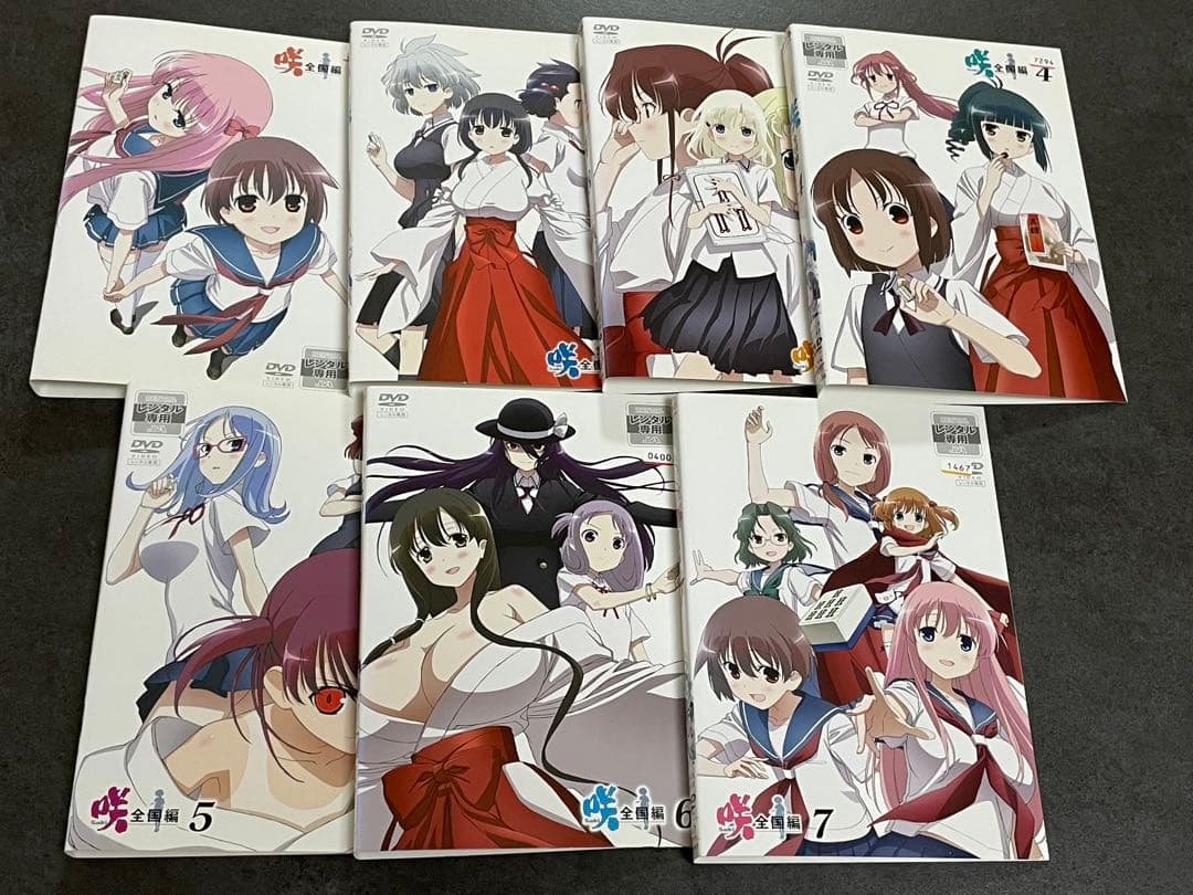 ▲シリーズ全巻▼「咲-Saki- 1~3期」DVD全26巻セット　即購入OK