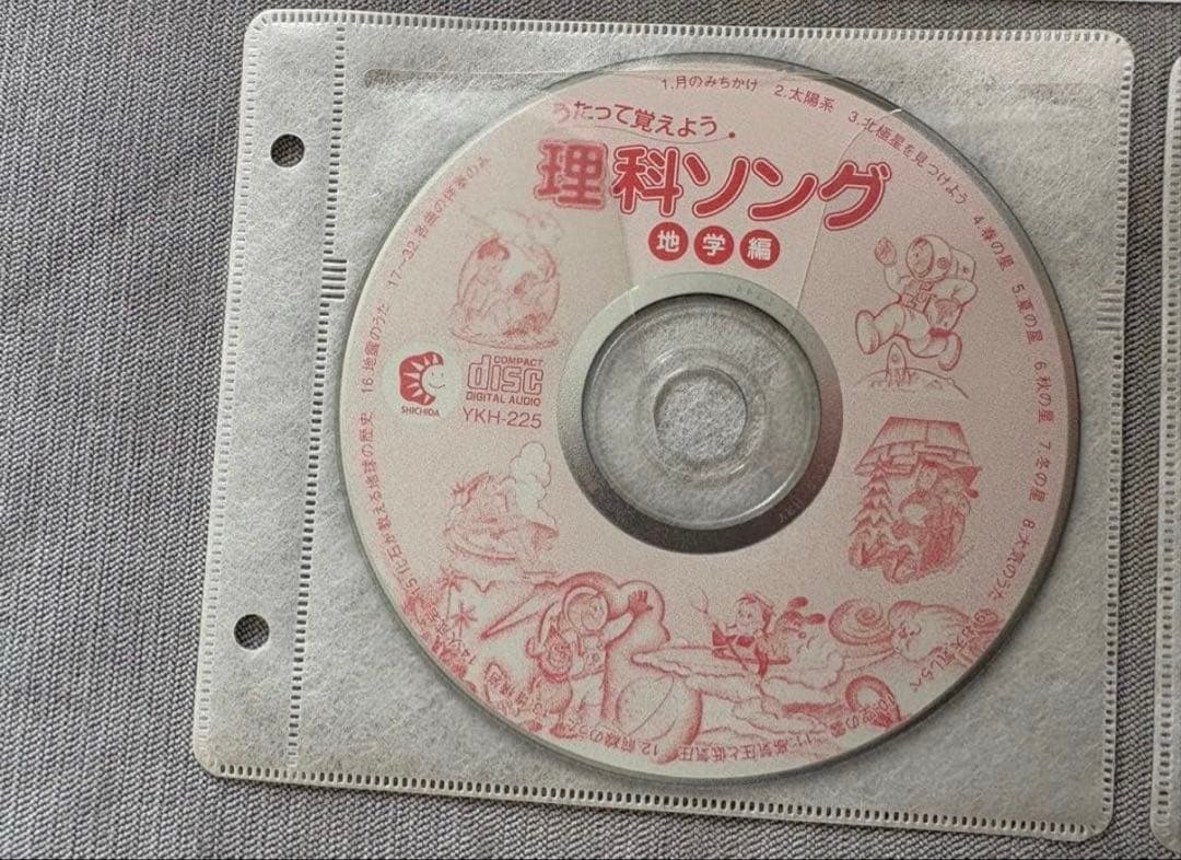 2026年3月版※CDのみ　七田式(しちだ)社会科・理科ソング5タイトルセット
