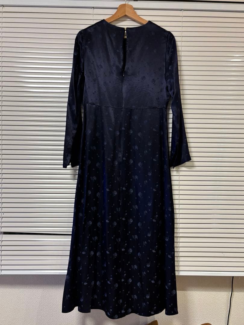 SLOBE IENA フラワージャガードワンピース