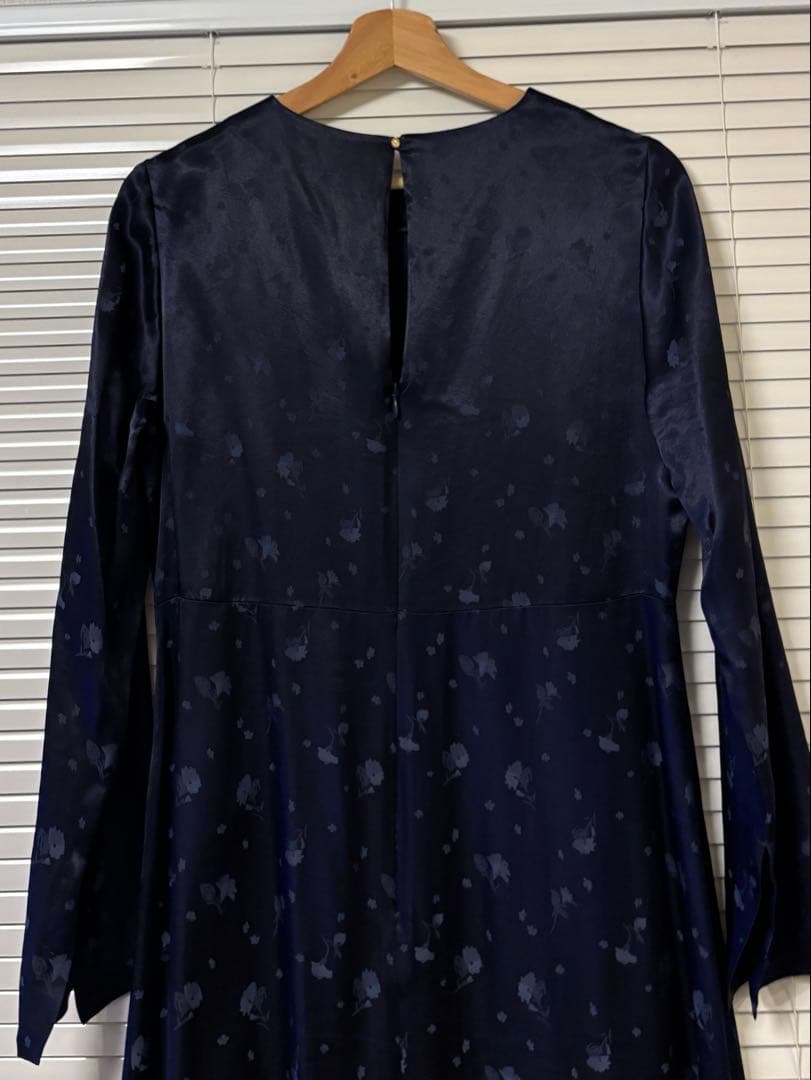 SLOBE IENA フラワージャガードワンピース