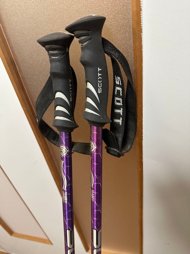 2セット OGASAKA スキー板 160 cm, ストック 110cm