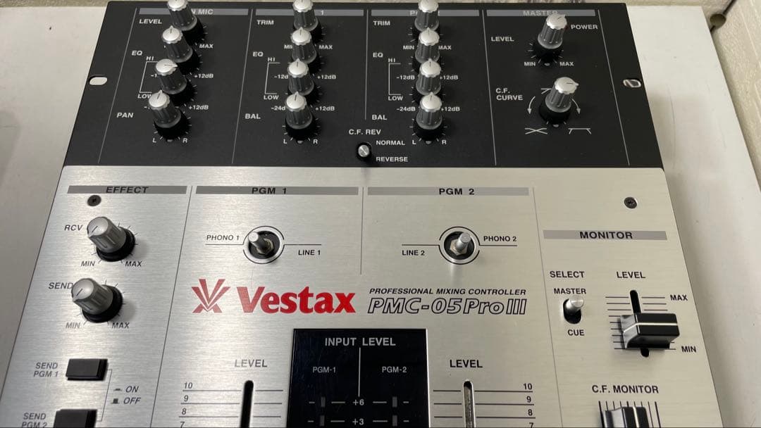 VESTAX ベスタクス　PMC-05ProⅢ フェーダーオーバーホール