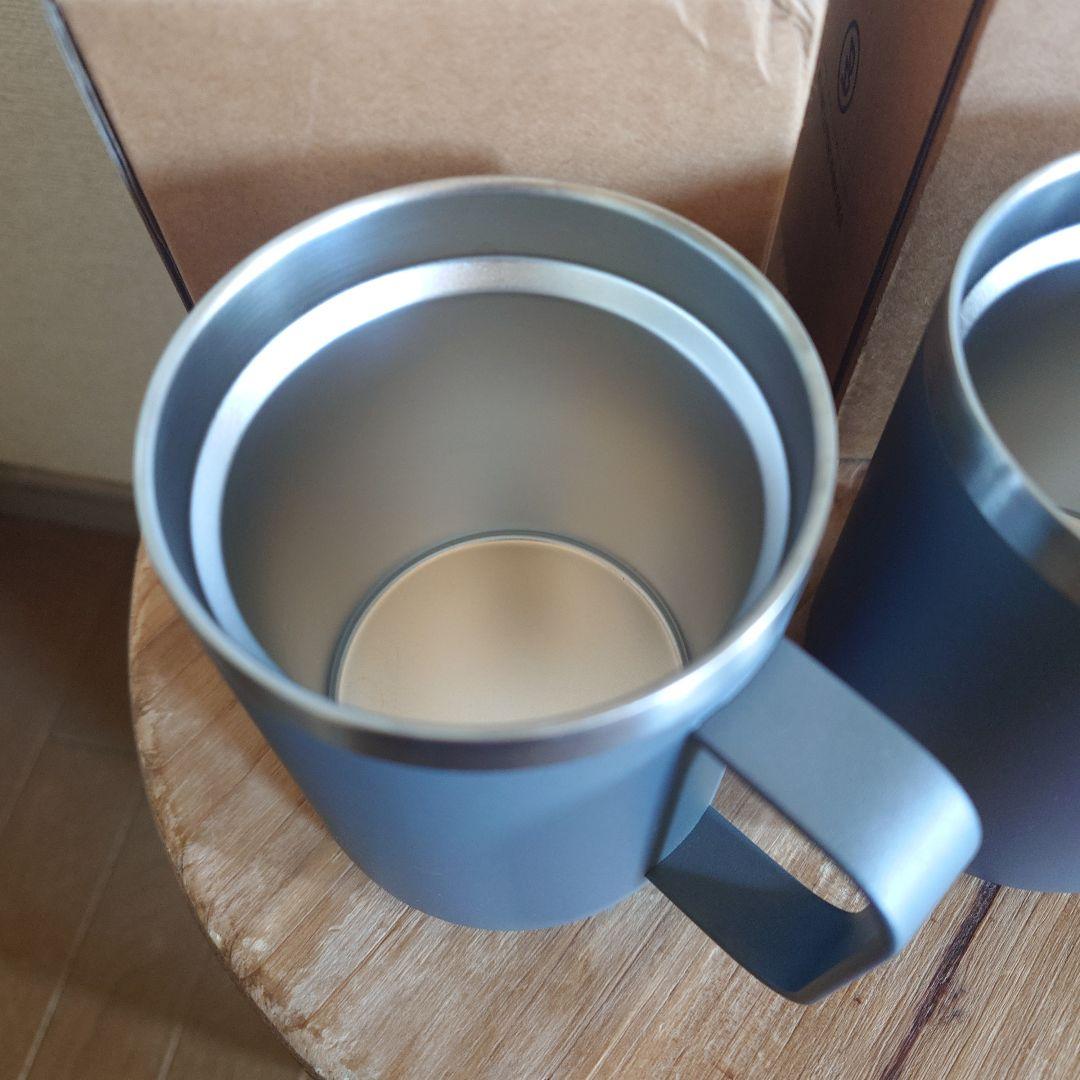 ブルックリンワークスCUP W ステンレス製ダブルマグカップ 2個