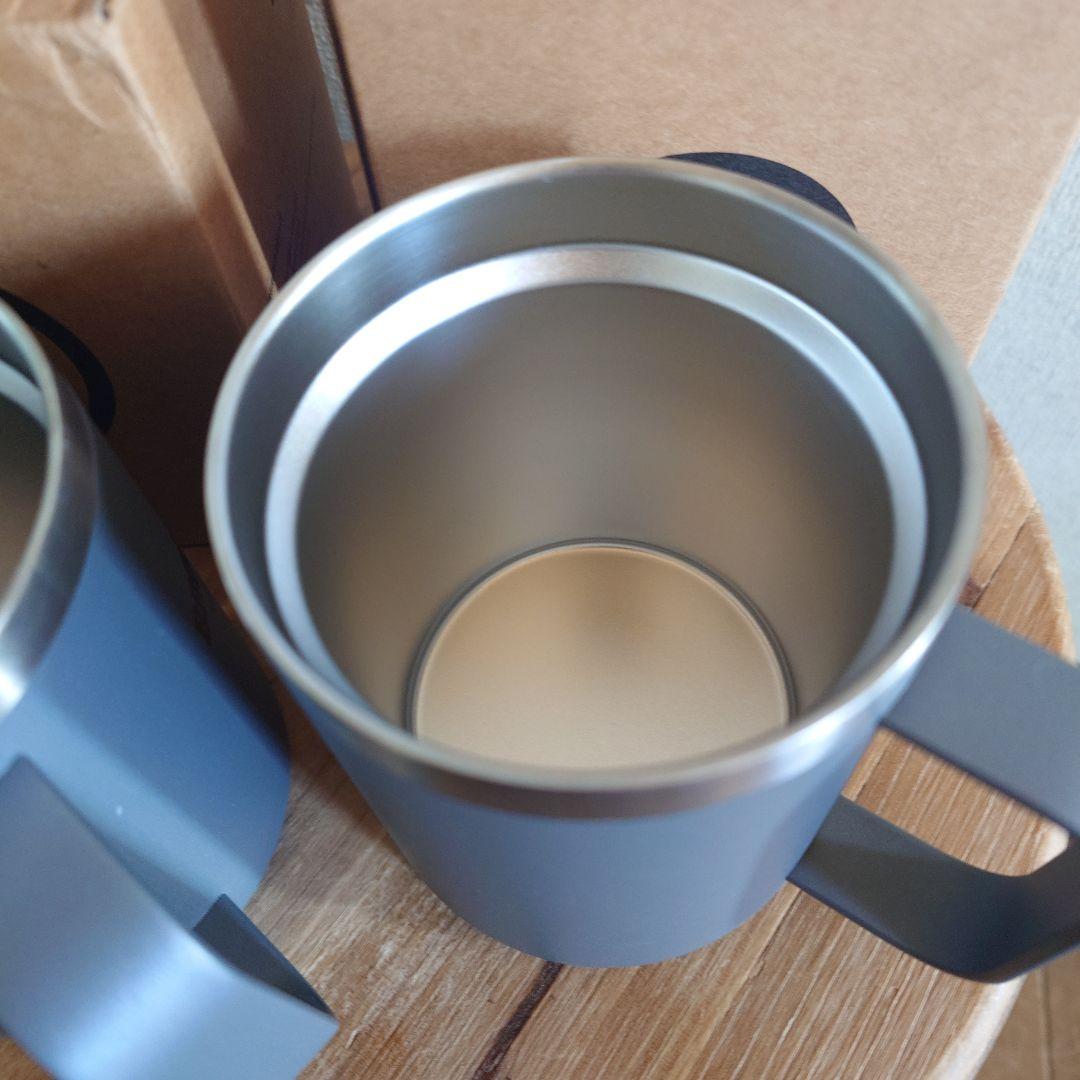 ブルックリンワークスCUP W ステンレス製ダブルマグカップ 2個