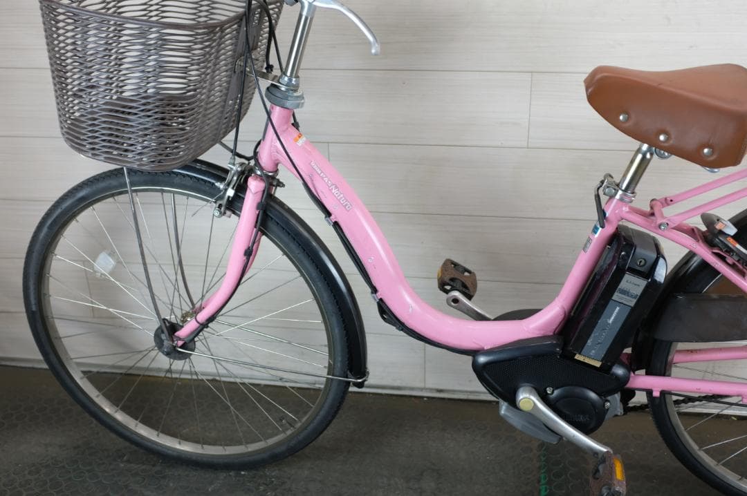 せい )ヤマハ　PAS　Natura　26インチ3段　8.9Ah充電器あり