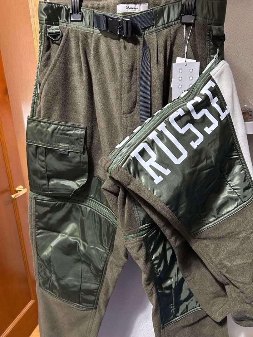 RUSSELUNO ラッセルノ 裏起毛ストレッチパンツゴルフウェア3Wayタイプ