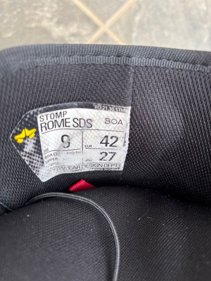 ROME SDS STOMP BOA スノボー ブーツ