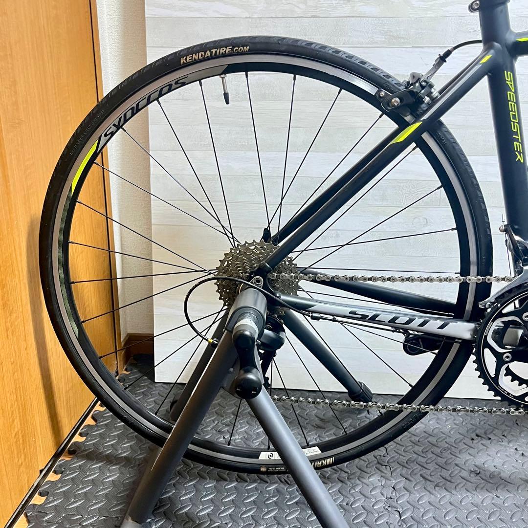 極美品 SCOTT SPEEDSTER 10 XXS 105 ロード 11速 黒