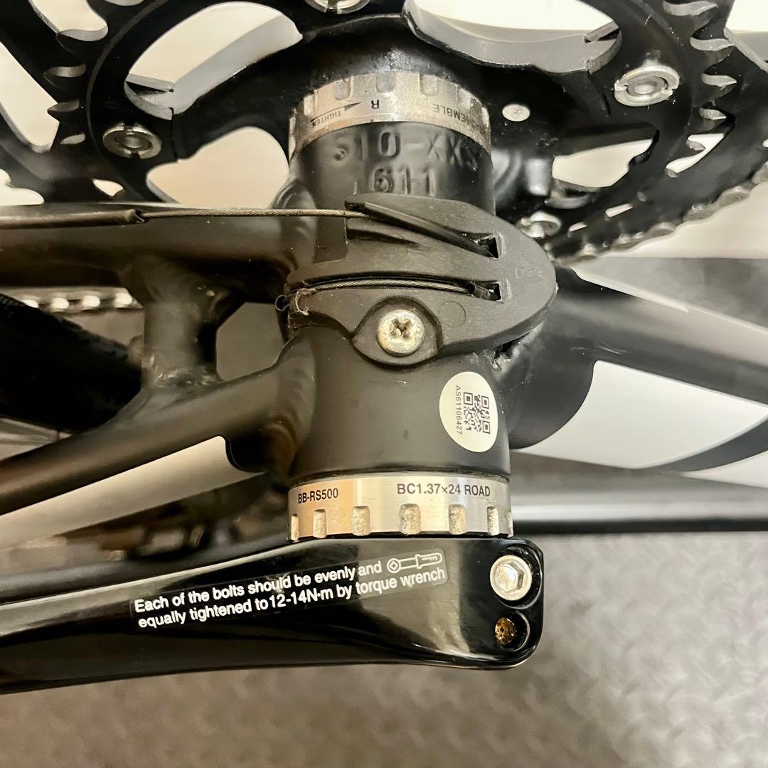 極美品 SCOTT SPEEDSTER 10 XXS 105 ロード 11速 黒