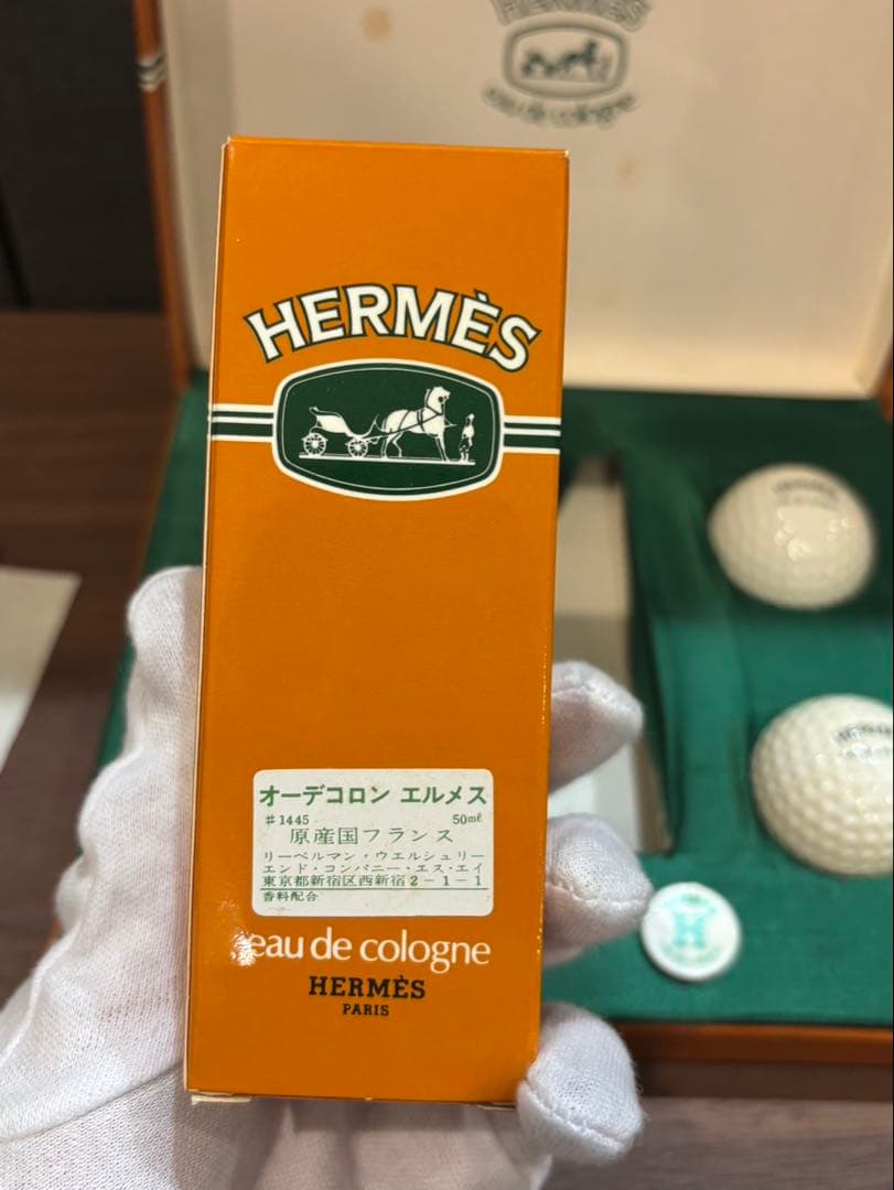 HERMÈS eau de cologne ゴルフ　香水　3点セット　エルメス