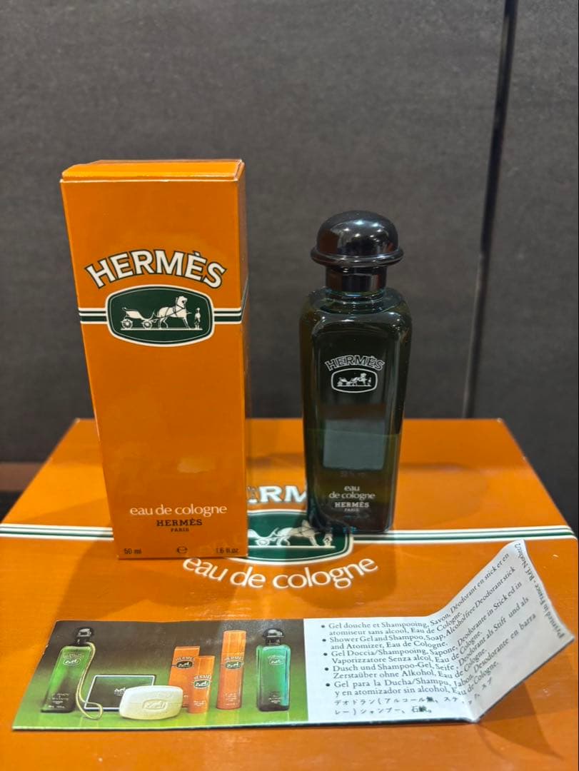 HERMÈS eau de cologne ゴルフ　香水　3点セット　エルメス