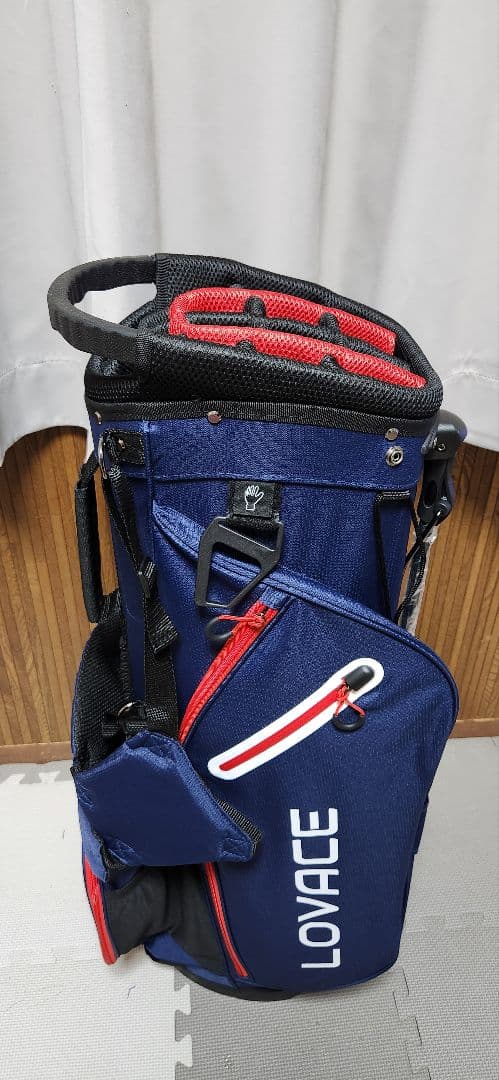 【新品未使用】14分割 LOVACE ネイビー キャディバッグ 残り1個