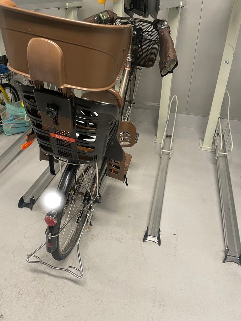 ヤマハ電動自転車　子供乗せ