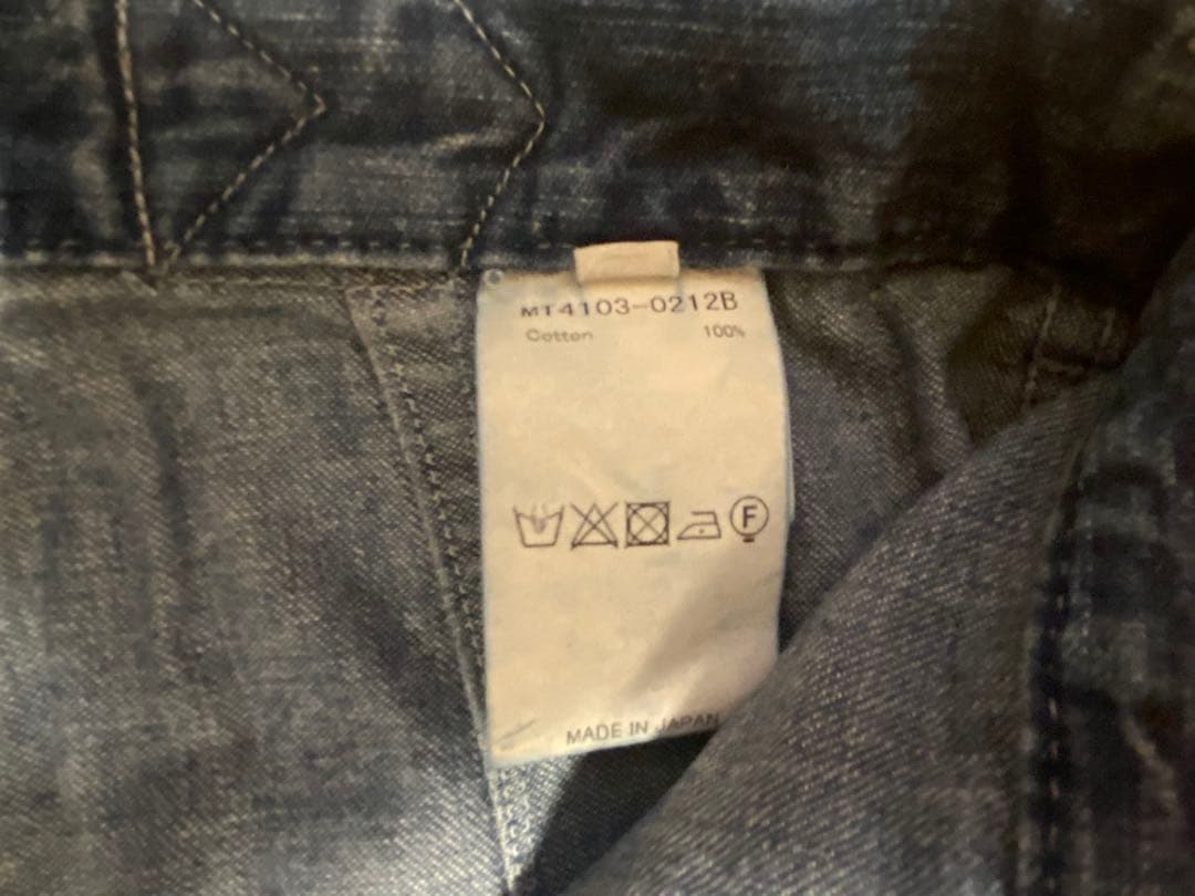 MAATEE&SONS MILITARY DENIM サイズ1 値下げ可