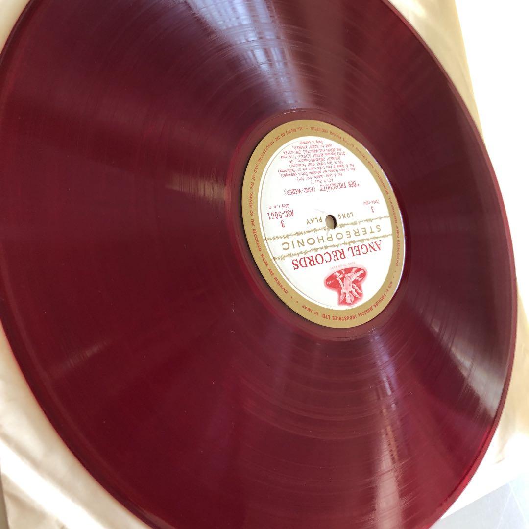 ◆稀品　ウェーバー/「魔弾の射手」全曲　赤盤レコード