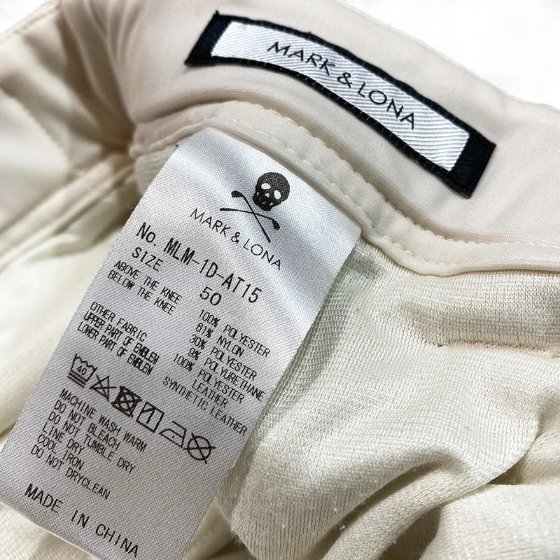 MARK&LONA マークアンドロナ 裏起毛 ストレッチ パンツ 50 ゴルフ