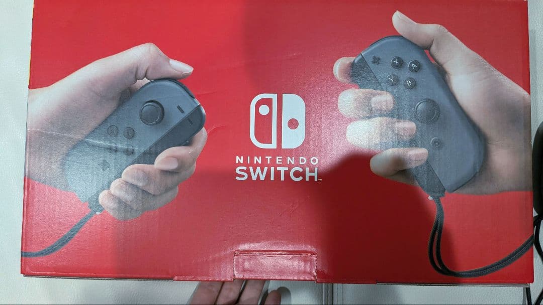 Nintendo Switch 本体 グレー 動作確認済 ケース付き