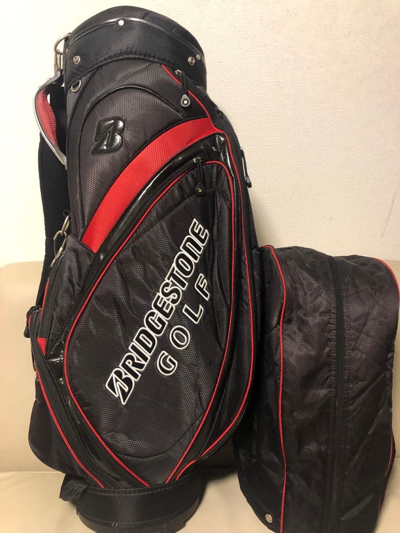 【送料込み】廃盤希少品　ブリヂストン　軽量キャディバッグ　メンズ
