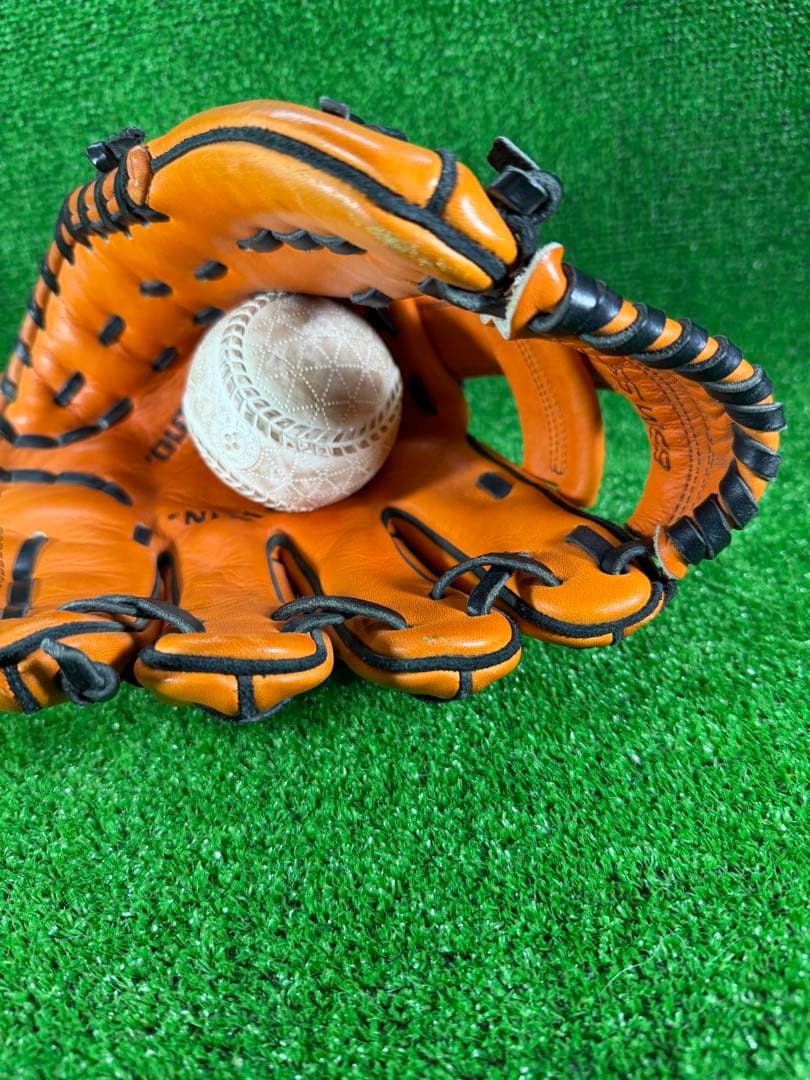 ビンテージ　ミズノ　軟式　内野手　日本製