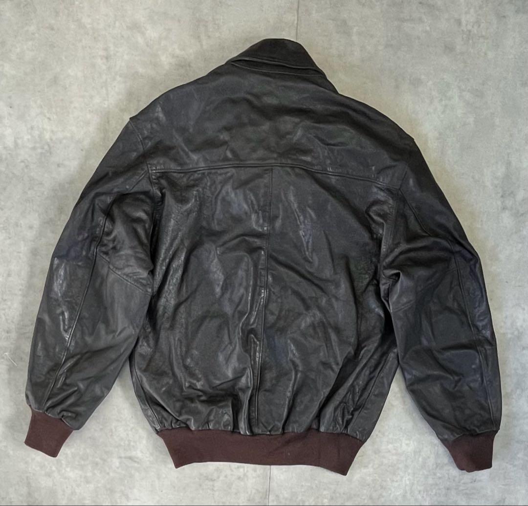 80'S LL Bean A-2 レザー フライトジャケット USA製