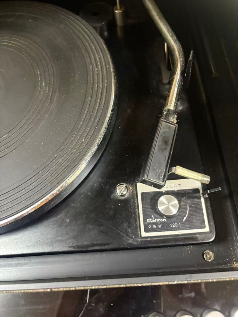 Weltron 2007 ウェルトロン ターンテーブル 通電確認済み