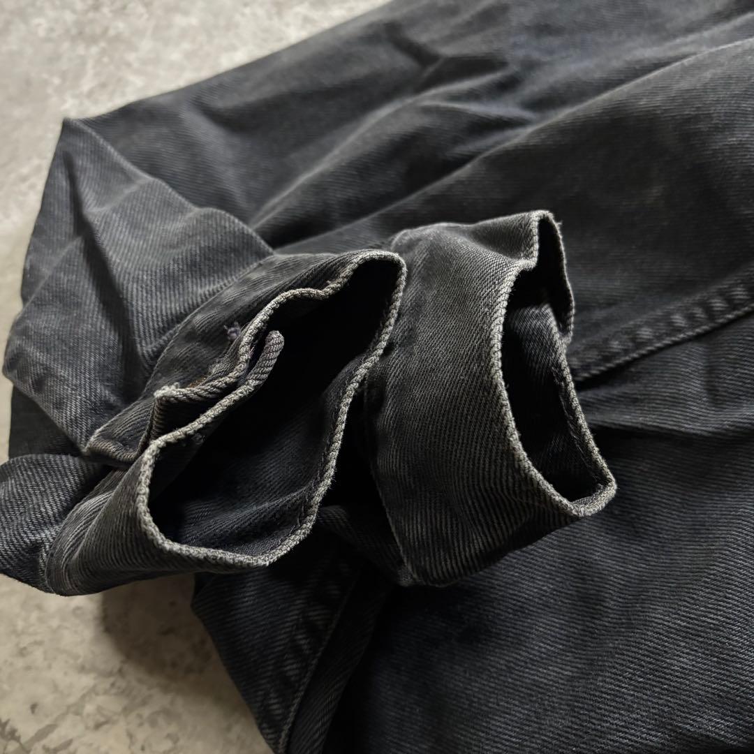 90s Levisリーバイス 70503 ユーロ ブラック トラッカージャケット