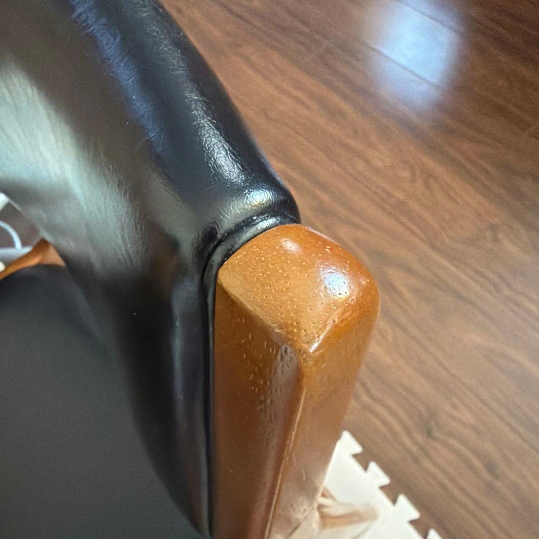 カリモク60 アームレスダイニングチェア スタンダードブラック