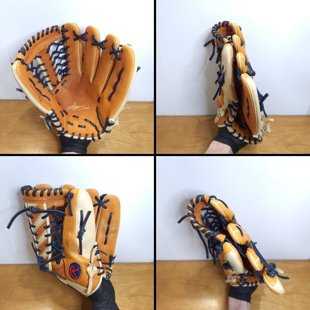 ローリングス ハイパーテック カラーズ 限定モデル 良品 外野用 軟式グローブ