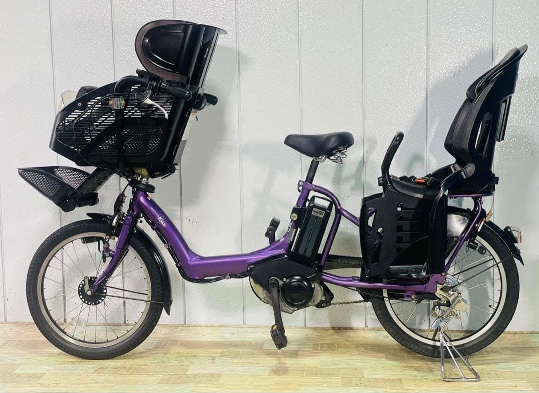 3237ヤマハ12.8アンペア20インチ子供乗せ　電動アシスト自転車