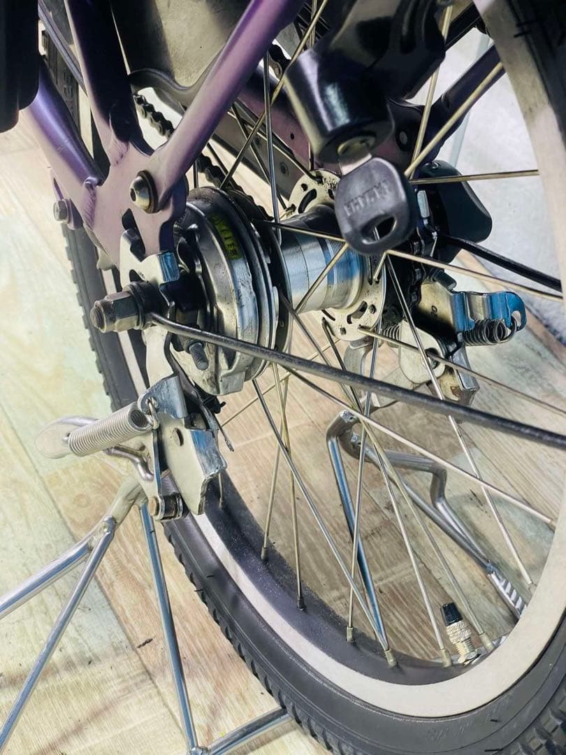 3237ヤマハ12.8アンペア20インチ子供乗せ　電動アシスト自転車