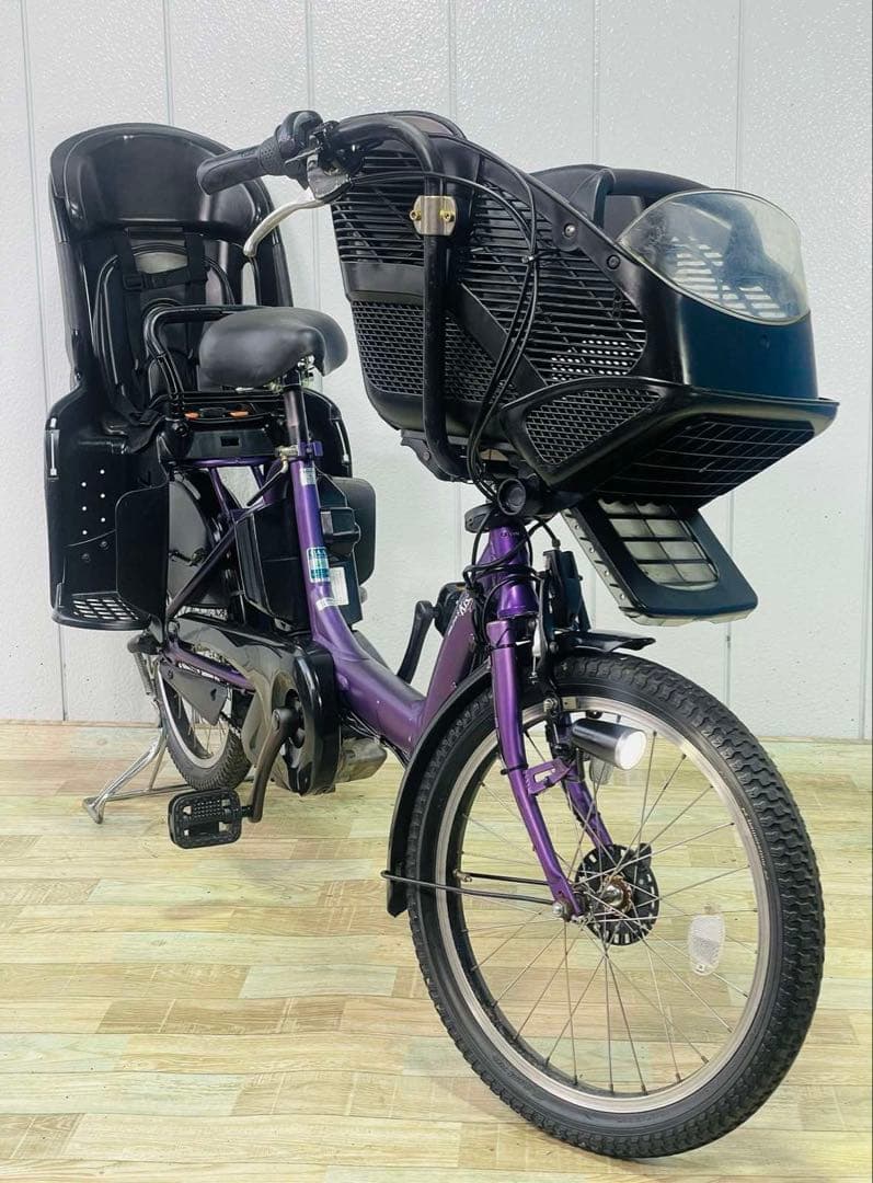 3237ヤマハ12.8アンペア20インチ子供乗せ　電動アシスト自転車