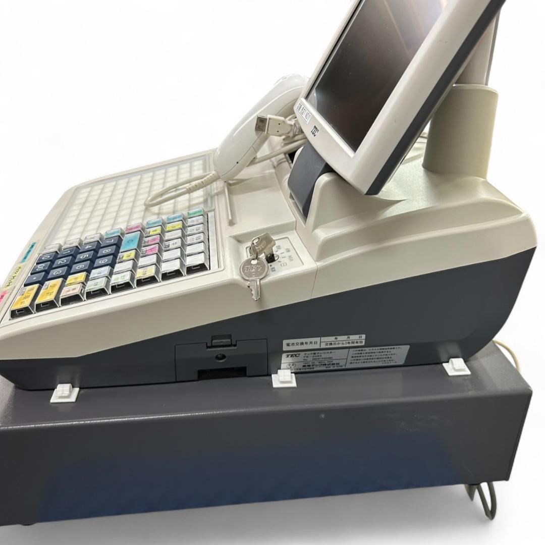 TEC東芝テック FS-2055 レジスター バーコードリーダー付 動作確認済①