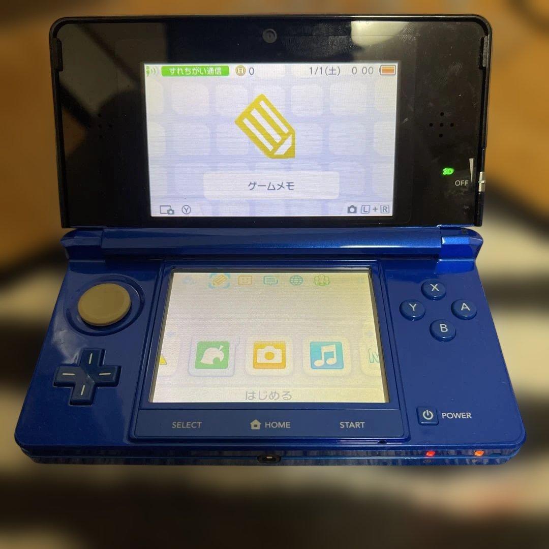 Nintendo 3DS 本体 青 ソフト12本セット
