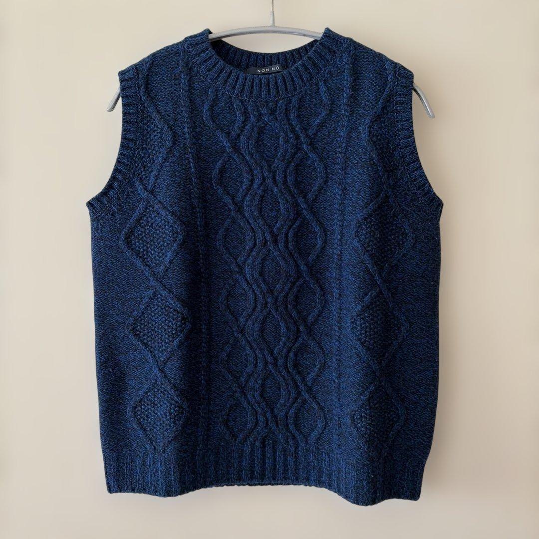 毛100％ノースリーブ、ベスト