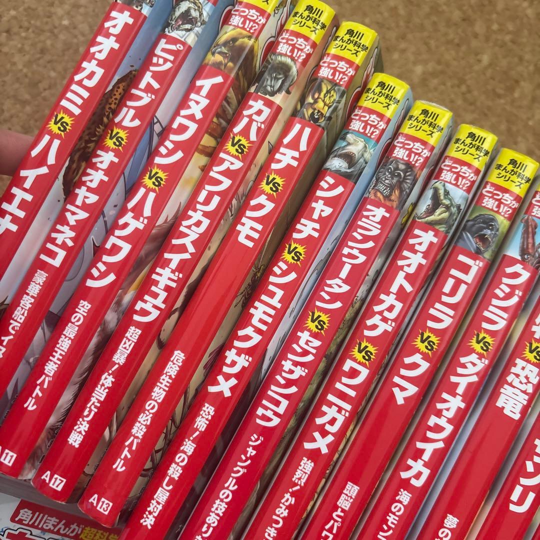 角川まんが科学　どっちが強い、空想科学学園