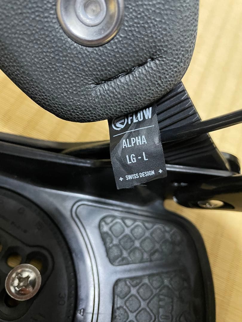 FLOW ALPHA スノーボード　ビンディング　リアエントリー flow