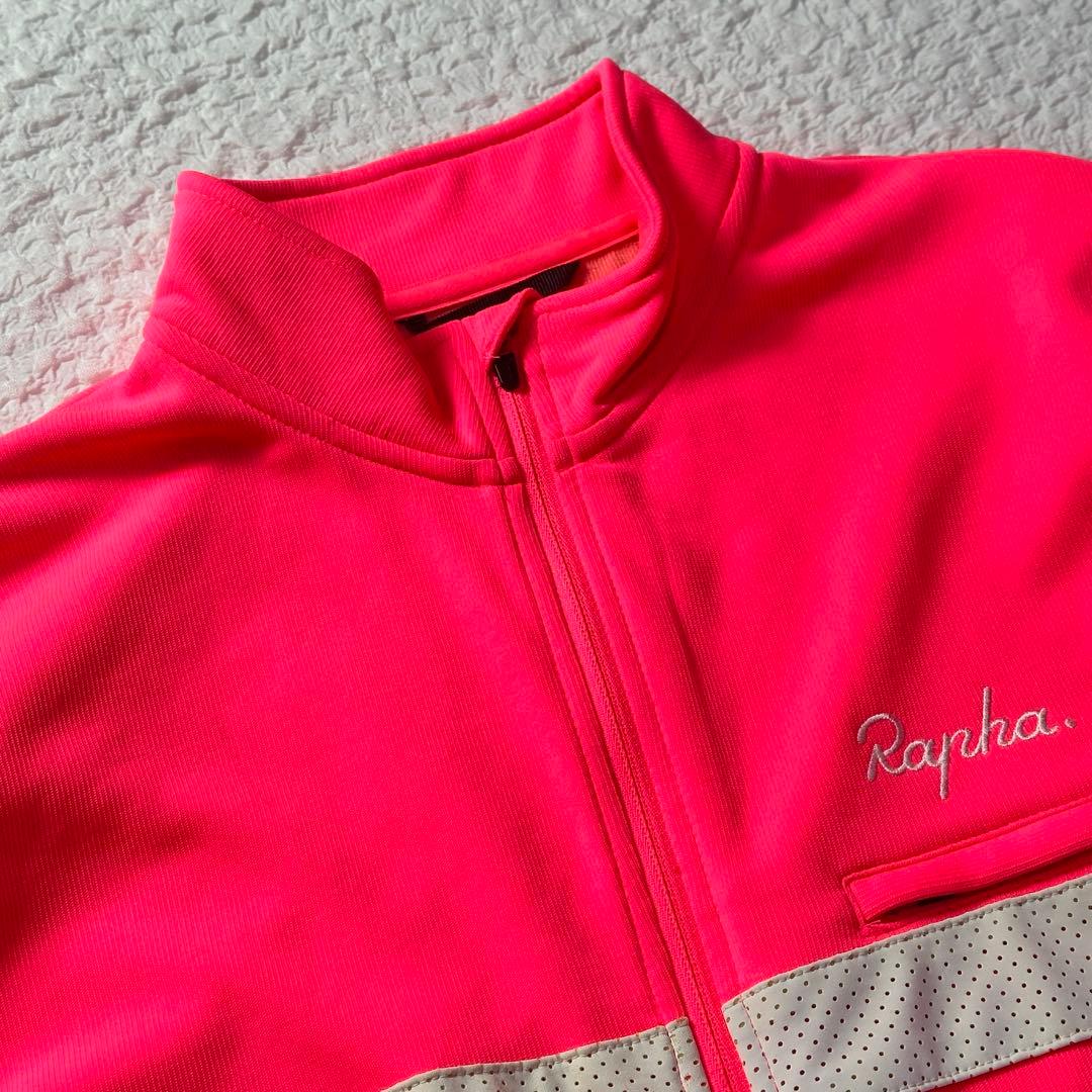 【美品】Rapha ブルべ ジャージ 長袖 サイクルジャージ ピンク M