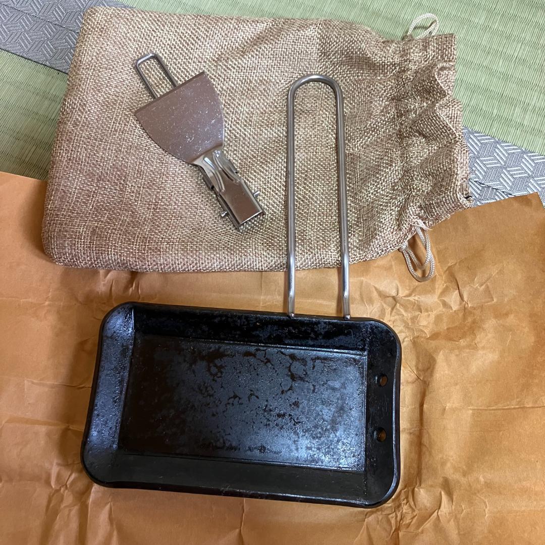 milicamp メスティン　男爆鉄板6,0mmその他セット