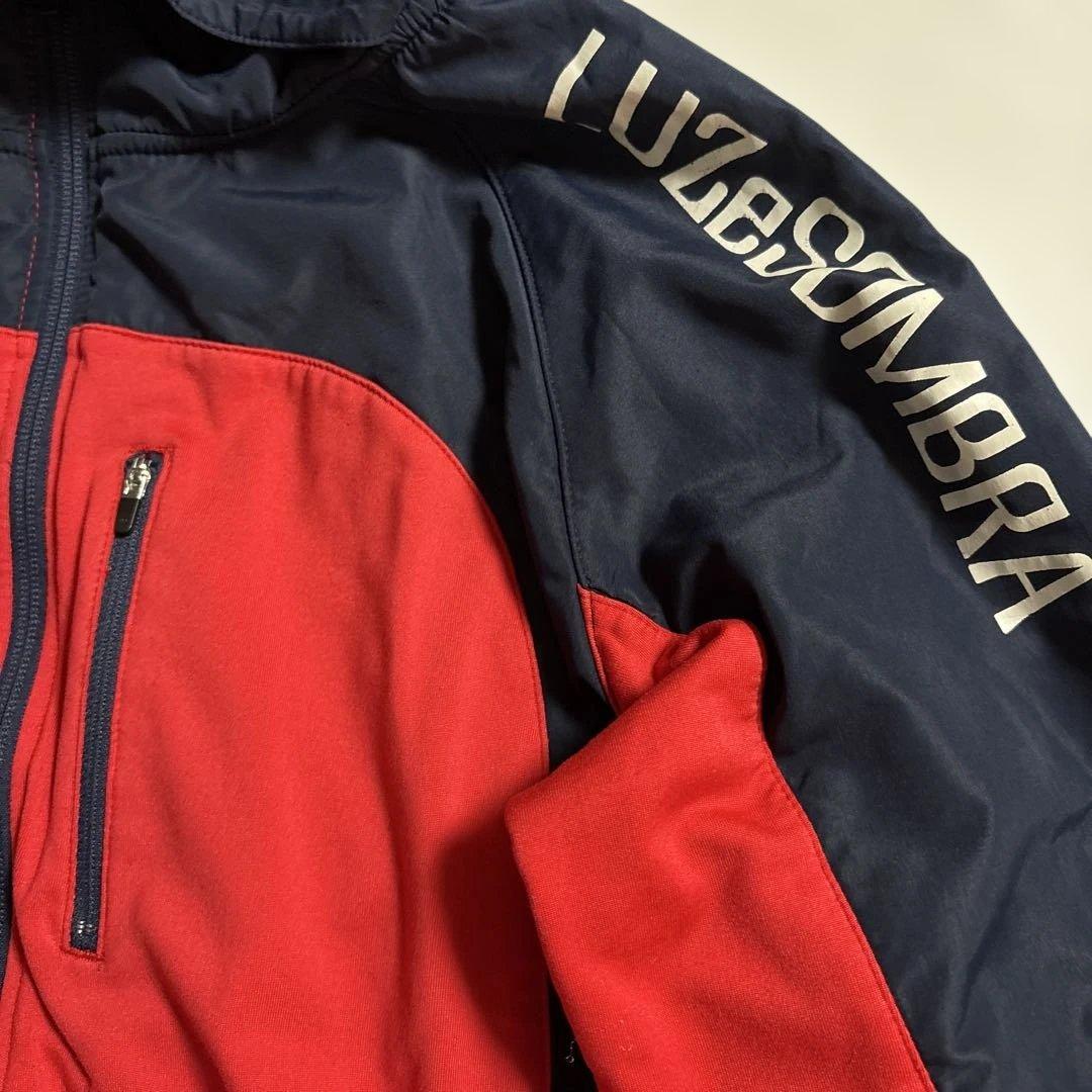 美品 LUZ e SOMBRA ルースイソンブラ ブラック レッド パーカー L